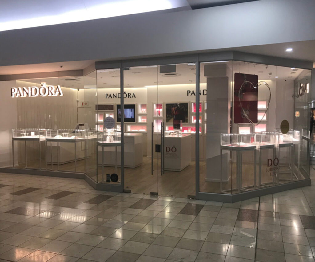 Commercial shop front