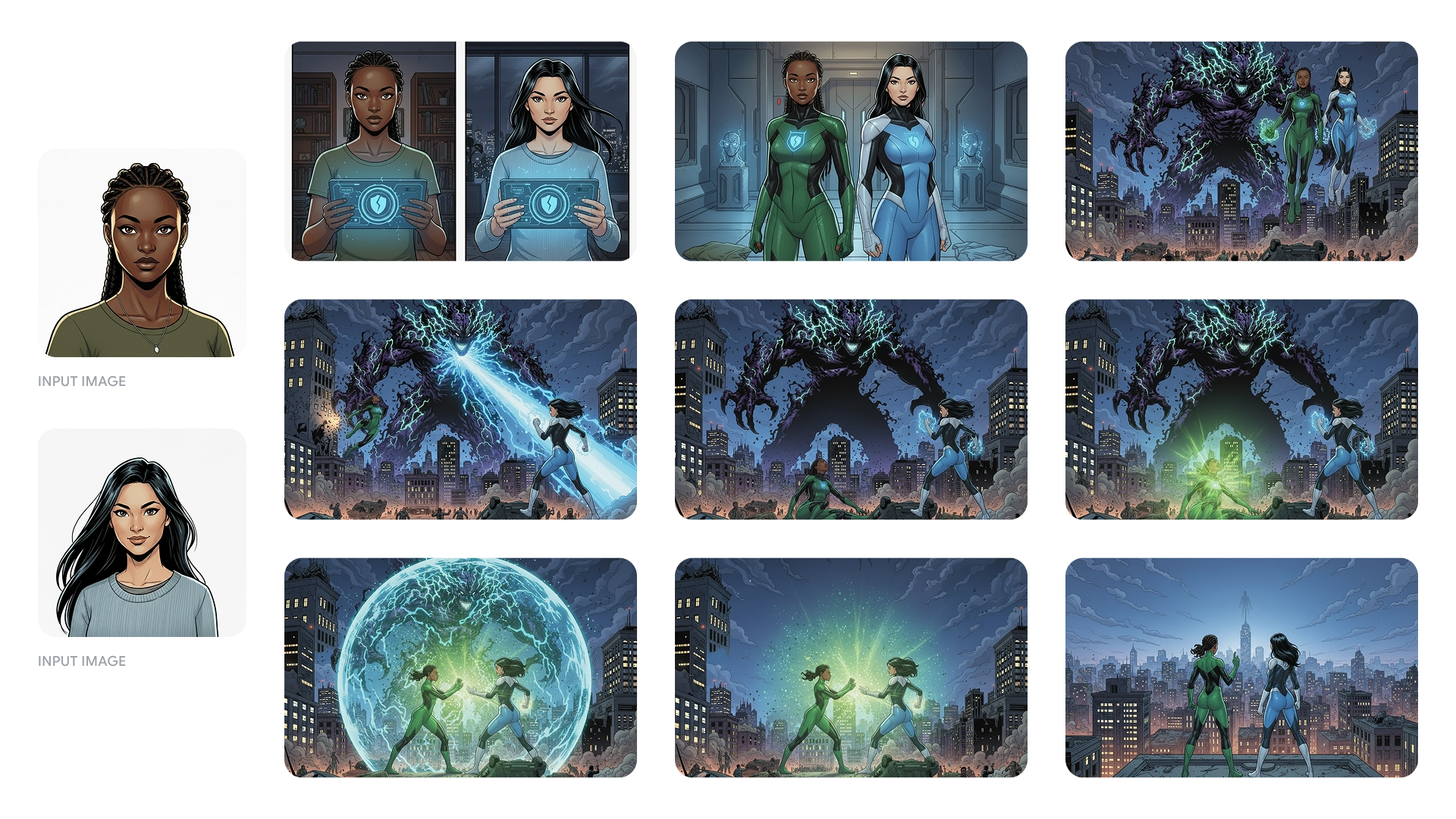Multi-Image Fusion Examples