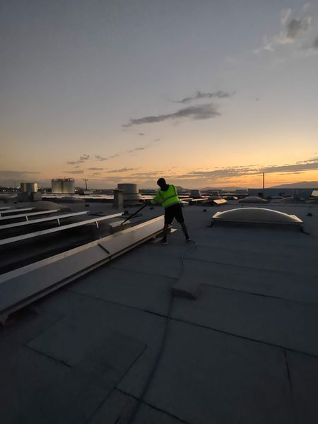 Solar panel cleaning project 15