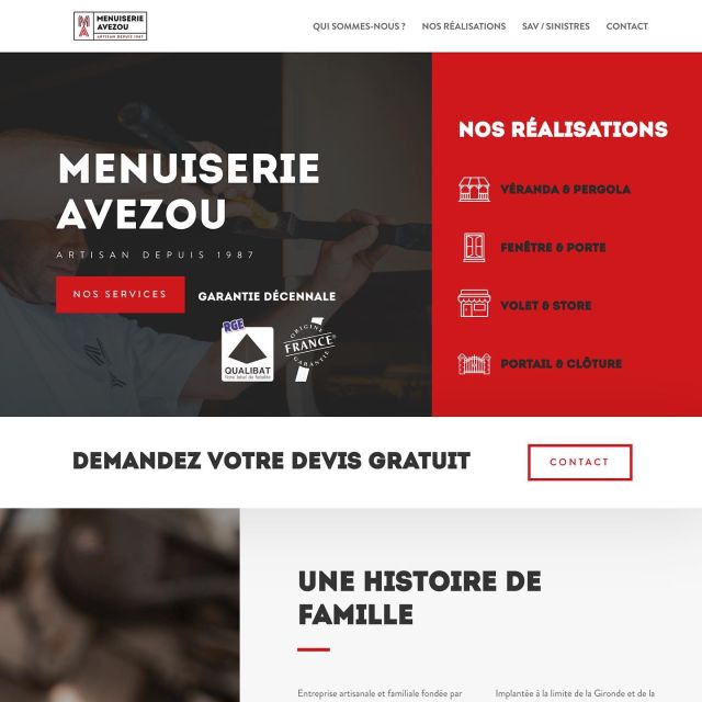 Site vitrine Switch Eat