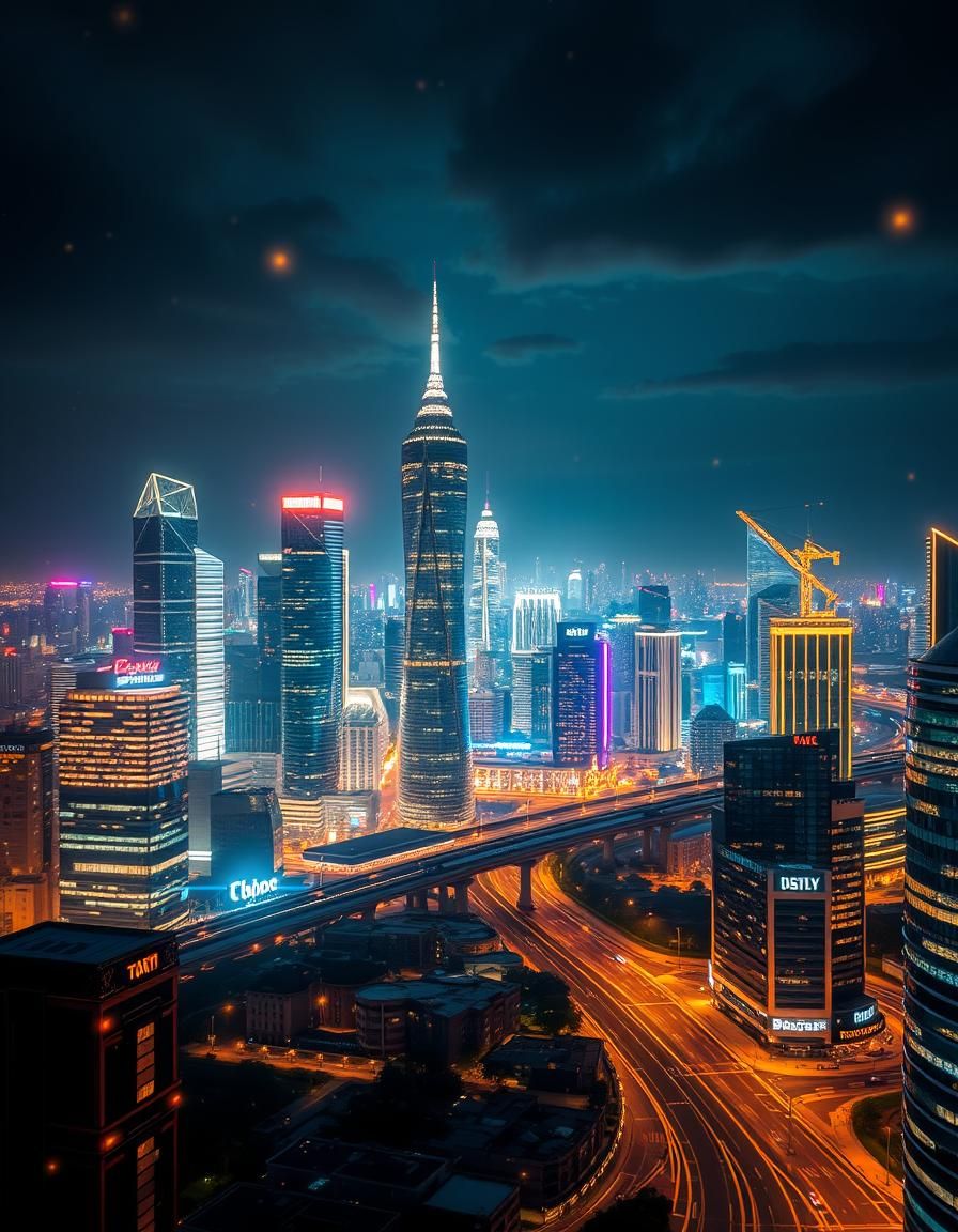 City skyline