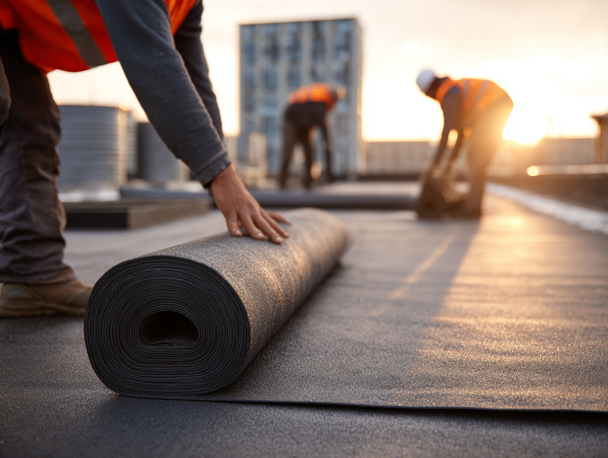 Roof Installation Workers