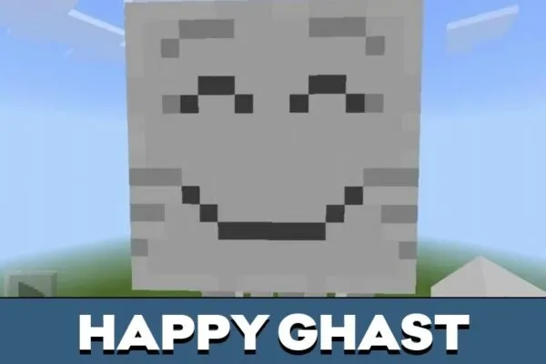 Happy Ghast from Minecraft PE 1.21