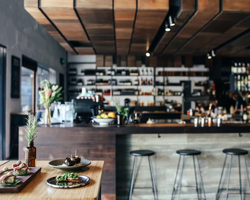 Elegant restaurant setting