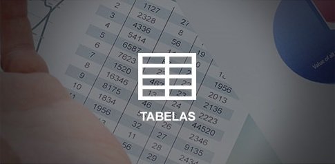 Tabelas e especificações
