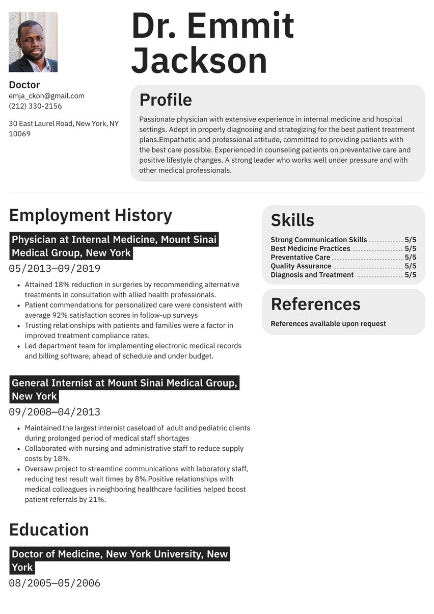Resume Example
