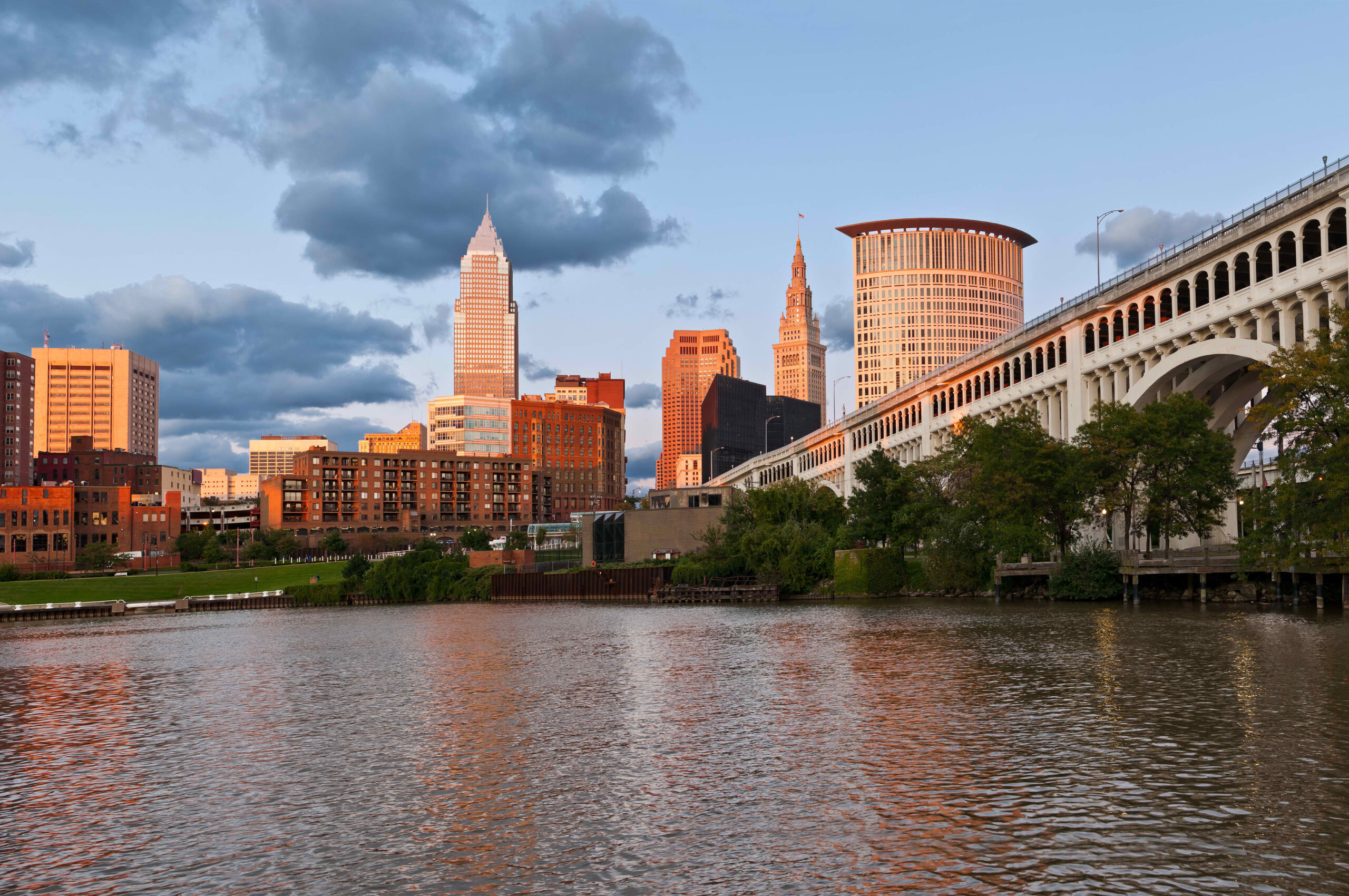Cleveland skyline