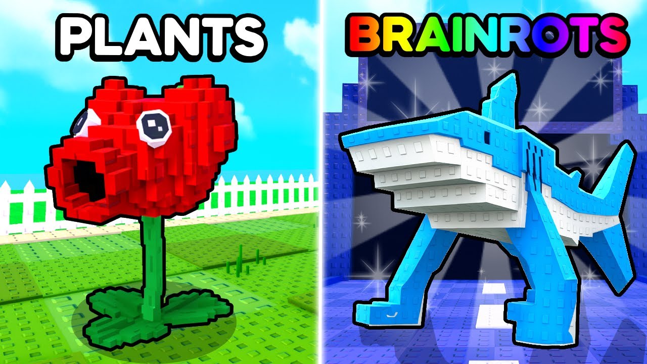 Plants vs Brainrots Gameplay