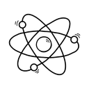 Atom doodle