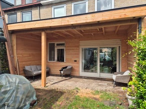 Veranda Enkhuizen - Gerealiseerd project door Melvin Montage Klusservice