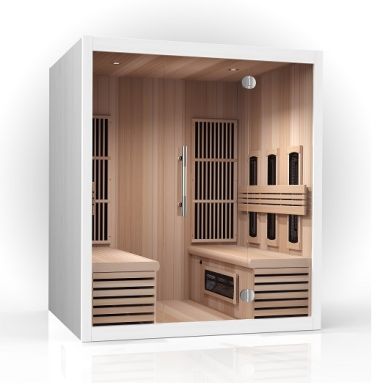 COMBINATION SAUNA 6 VALERO DUO DELUXE (INFRARED + TRADITIONAL)