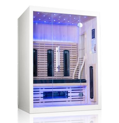 COMBINATION SAUNA 165 VALERO+ (INFRARED + TRADITIONAL)
