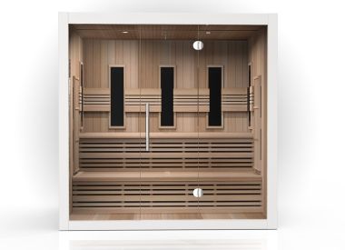 COMBINATION SAUNA 212 VALERO+ DUO DELUXE BUILT-IN (INFRARED + TRADITIONAL)