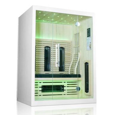 COMBINATION SAUNA 125 VALERO+ (INFRARED + TRADITIONAL)