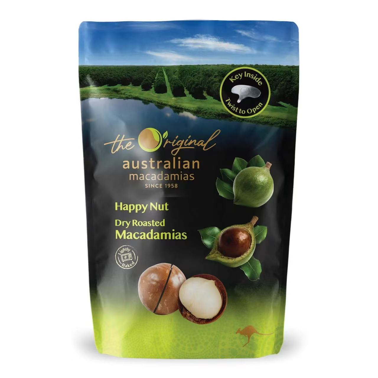 Macadamias 新版夏威夷坚果原味（有壳） 225g