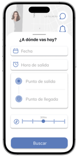 Busca viajes como pasajero