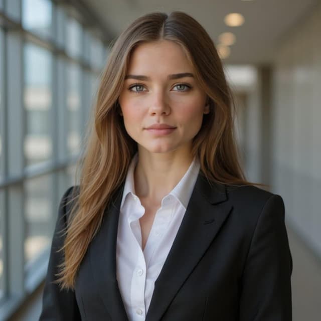 Professional headshot example