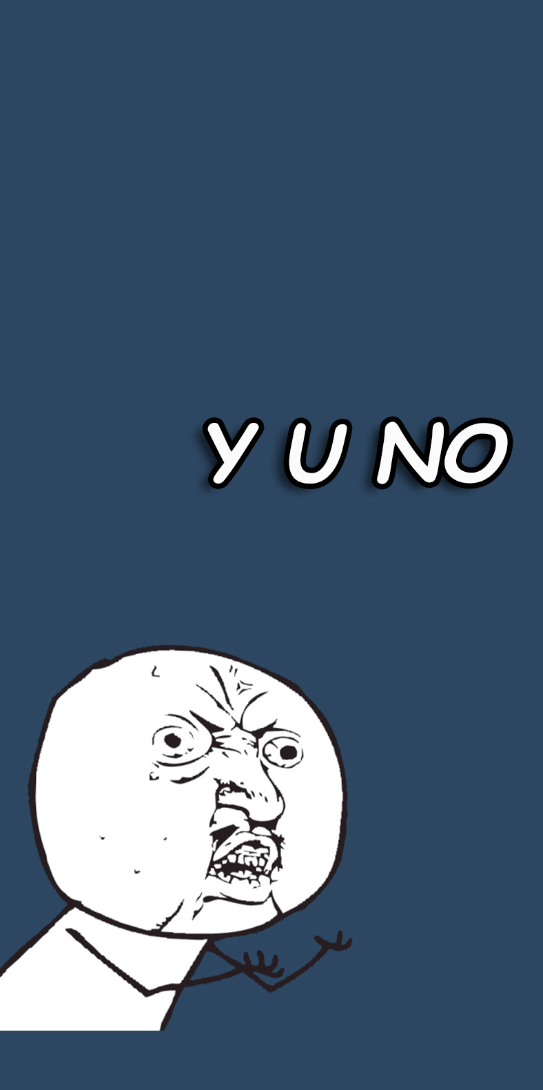 Y U NO Character