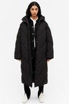 Long puffer coat