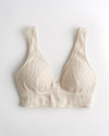 Gilly Hicks Waffle Longline Triangle Lounge Bralette