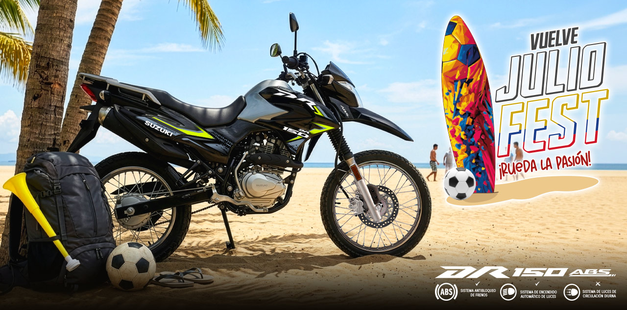 DR 150 ABS banner