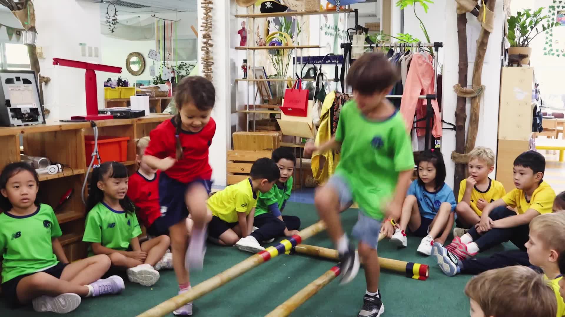 Students at British School Manila