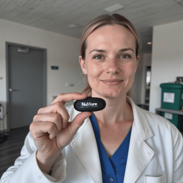 Doctor with device