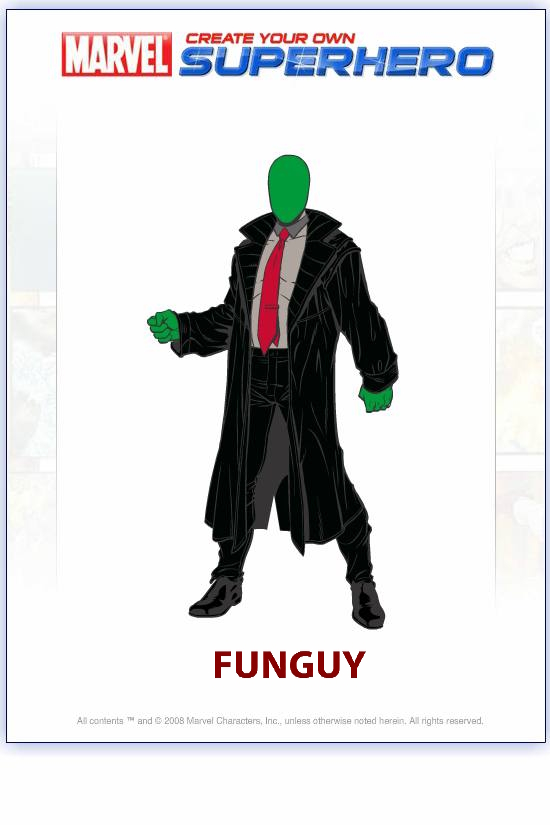 Marvel Superhero Funguy