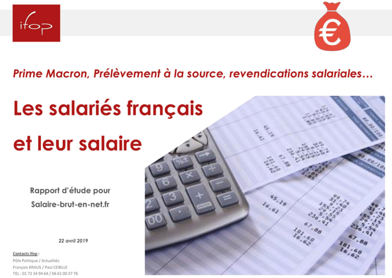 Sondage sur le salaire