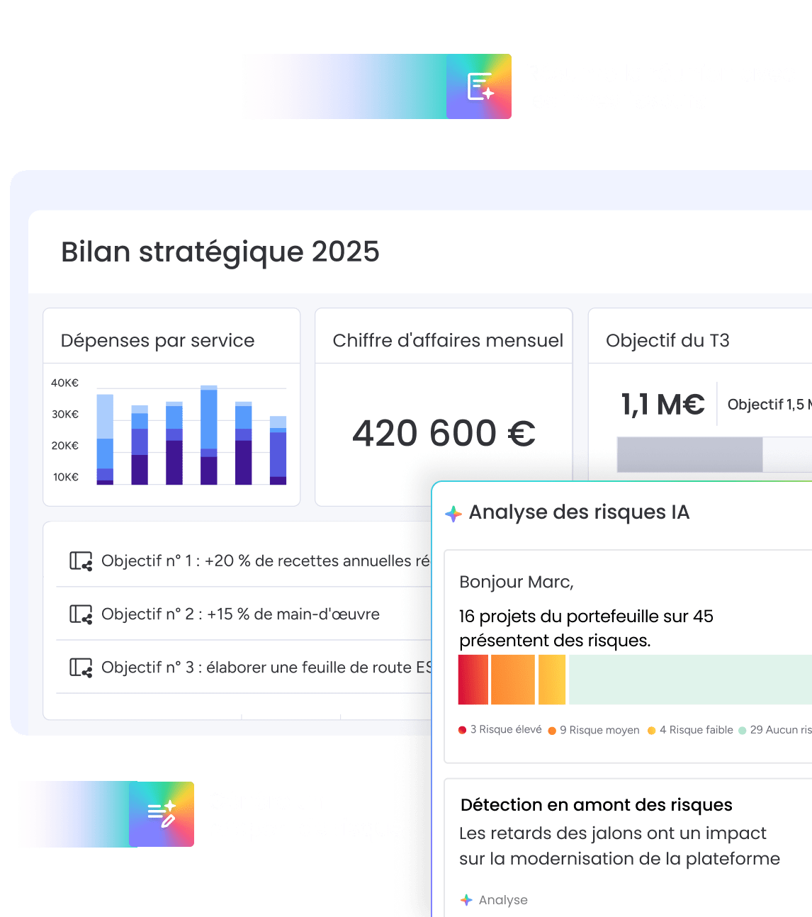 Tableau de bord SimplyPro