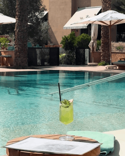 Park Hyatt Marrakech tropical cocktail
