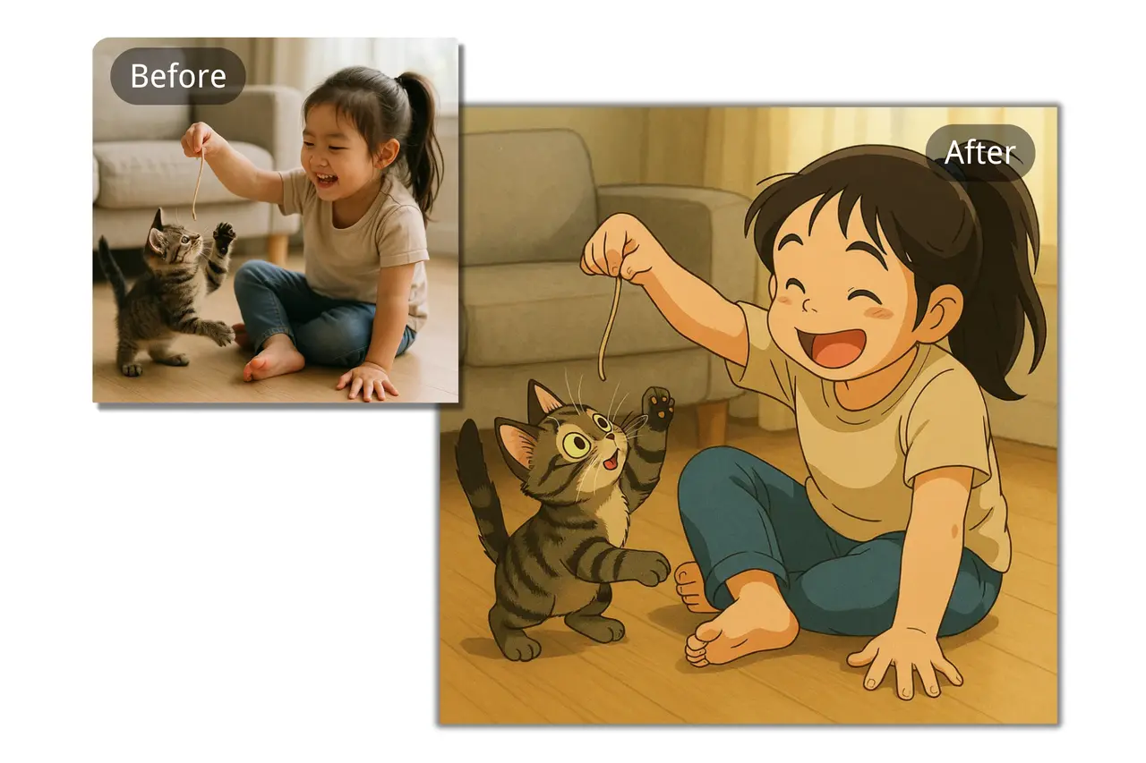 Broad Artistic Styles with Ghibli Style