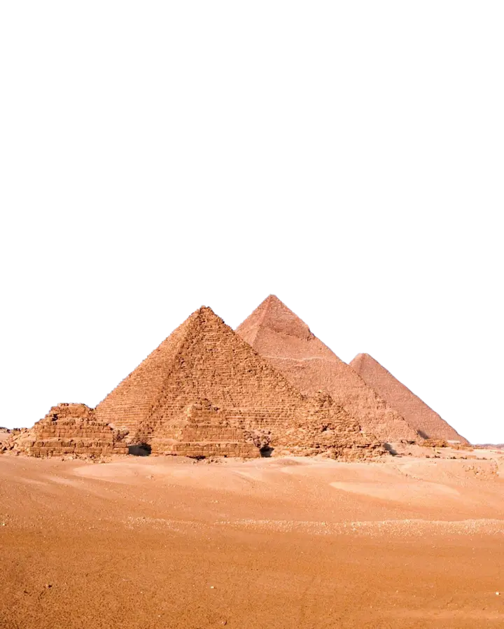 Pyramids landscape