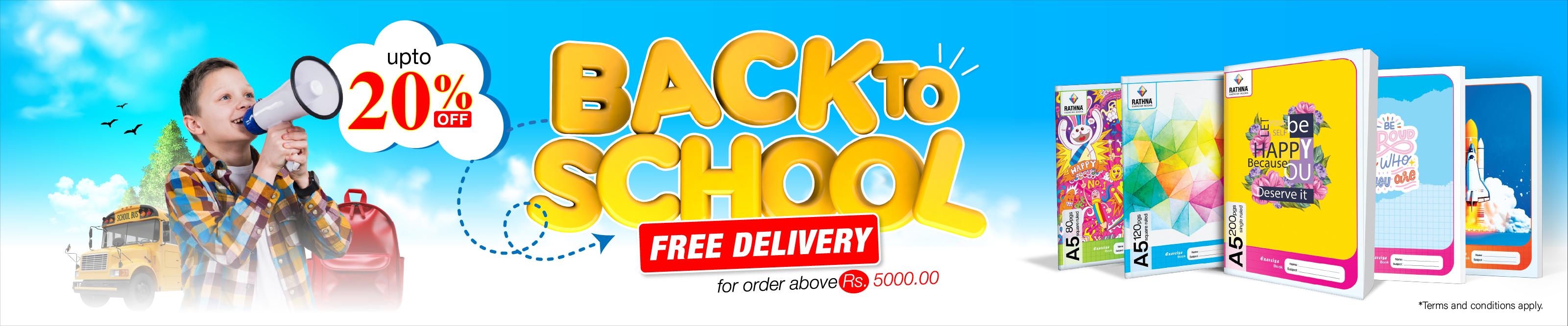 Back to School Sale