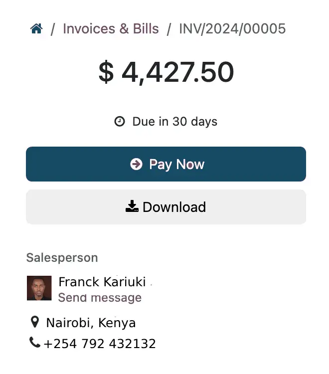 Payment portal
