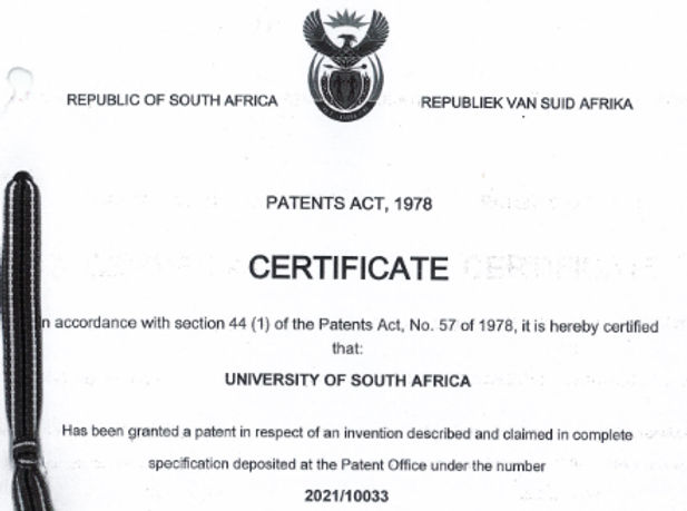Patent Certificate