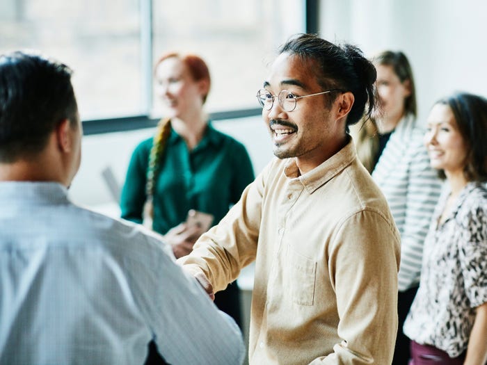 Professional networking event connecting job seekers with hiring managers