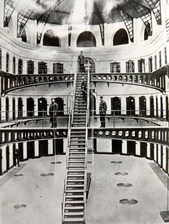 The new east wing of the gaol. OPW.