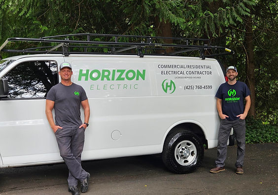 Horizon Electric Team with Van