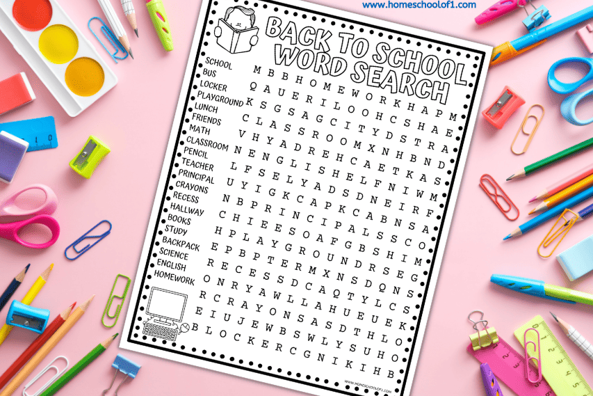 First Day of School Handprint Craft (Free Printable Keepsake)