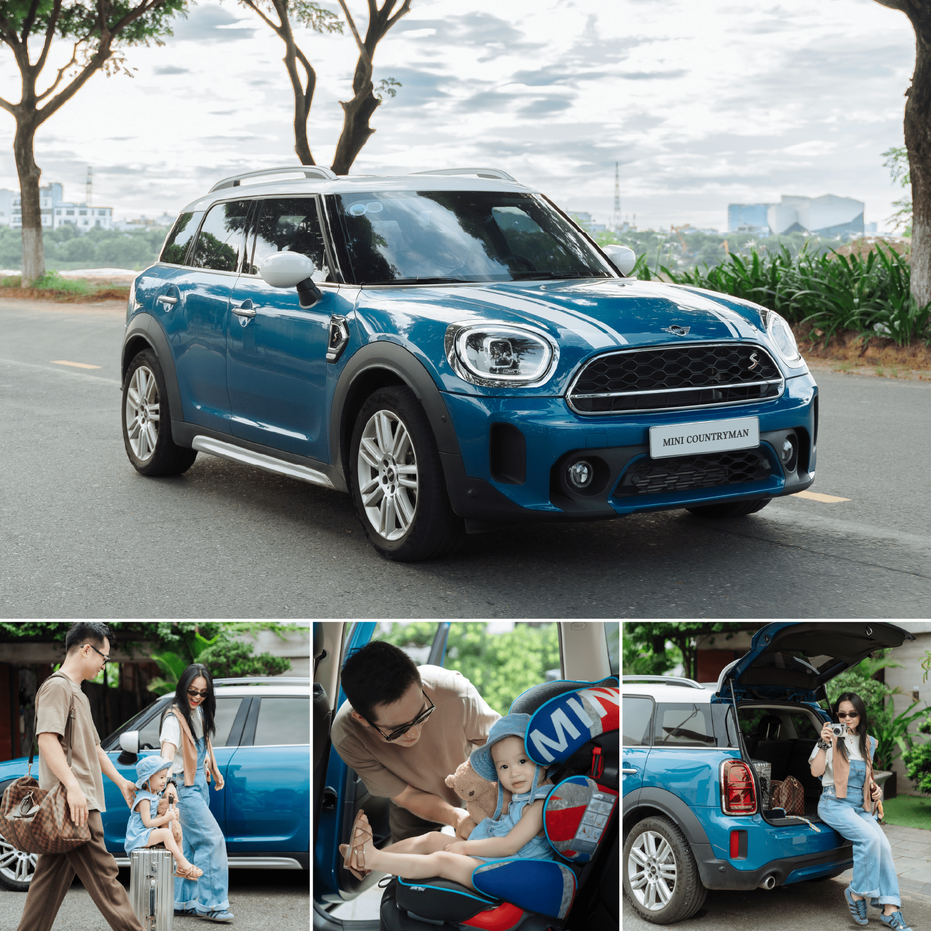 Linh hoạt, rộng rãi cho gia đình với MINI Countryman