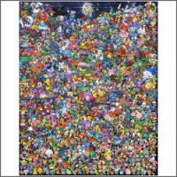 150 Pokemon free cross stitch pattern