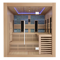 6 person infrared sauna