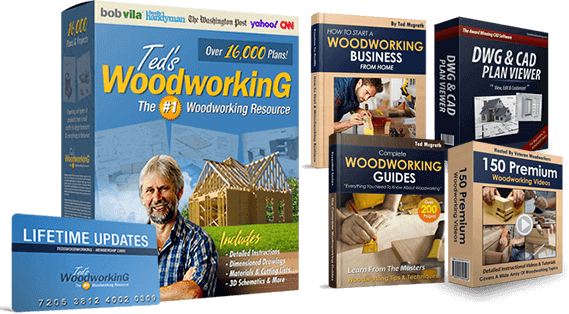 TedsWoodworking 16,000 plans package