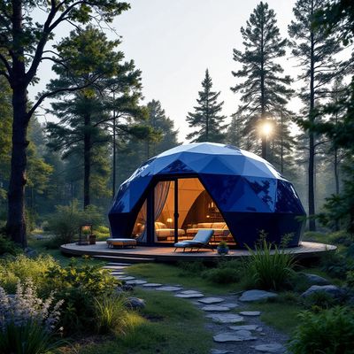 Dome in forest