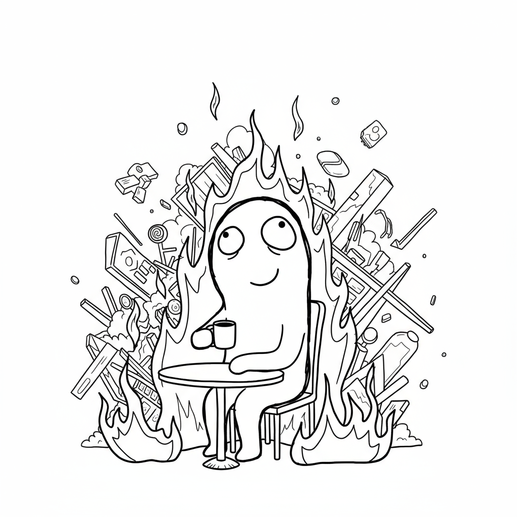 Derp this is fine meme